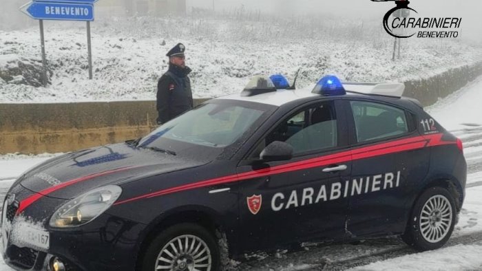 val fortore controlli e multe dei carabinieri durante le festivita natalizie