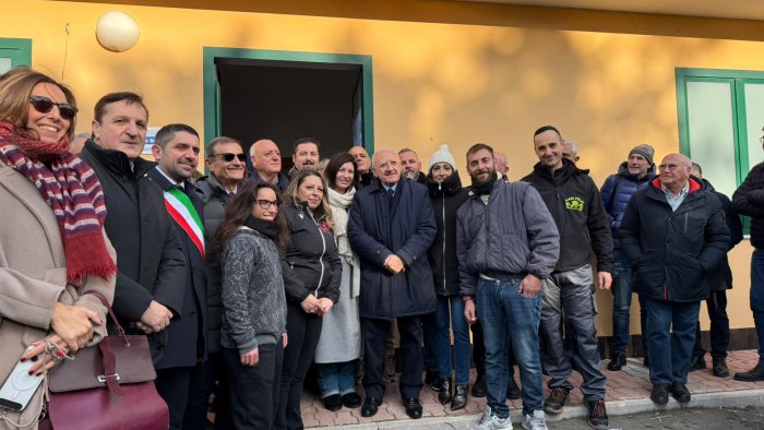 inaugurato il primo canile sanitario in provincia di salerno