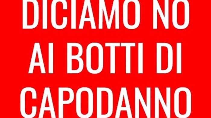 botti di capodanno spiniello la nostra gioia non si traduca in sofferenza