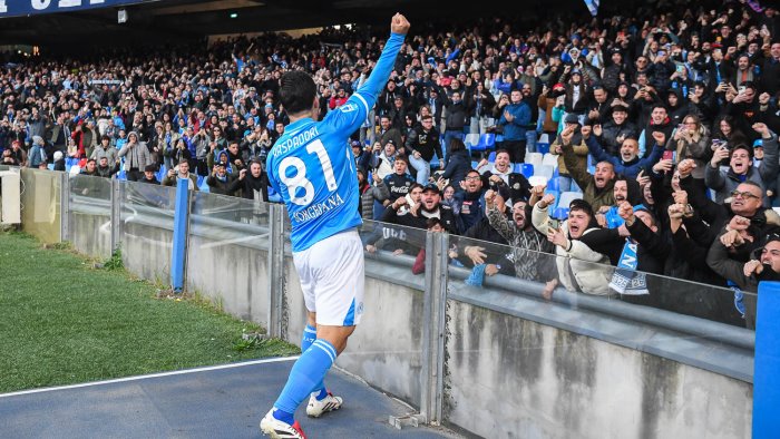 raspadori sono felicissimo di essere tornato al gol al maradona