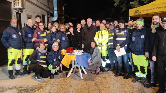 la protezione civile di campagna rinforza la colonnina mobile di emegenza