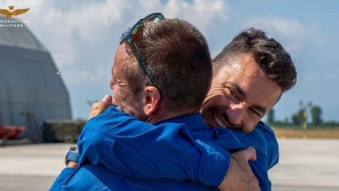 frecce tricolori l irpino salvatore cede il posto al parigrado marocco