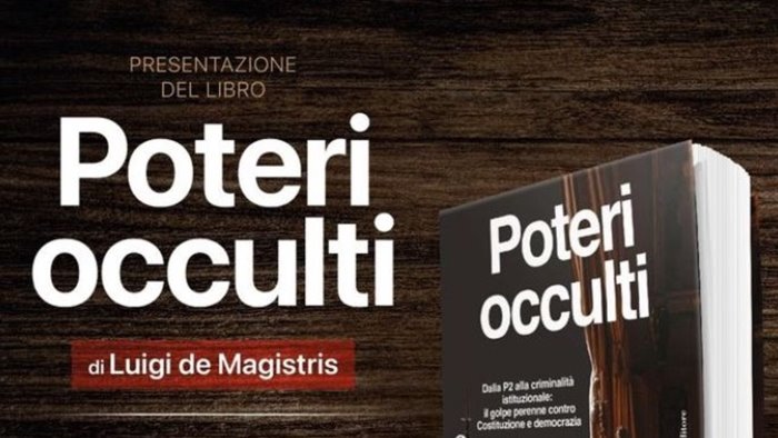 de magistris con nino di matteo presenta il suo nuovo libro poteri occulti