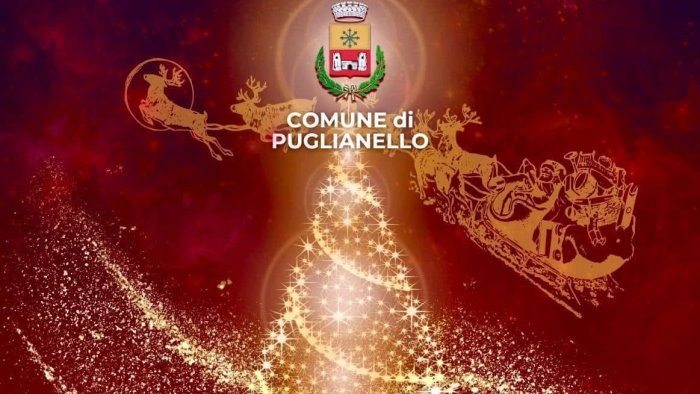 puglianello da il via al natale con l accensione dell albero e la magia di babbo