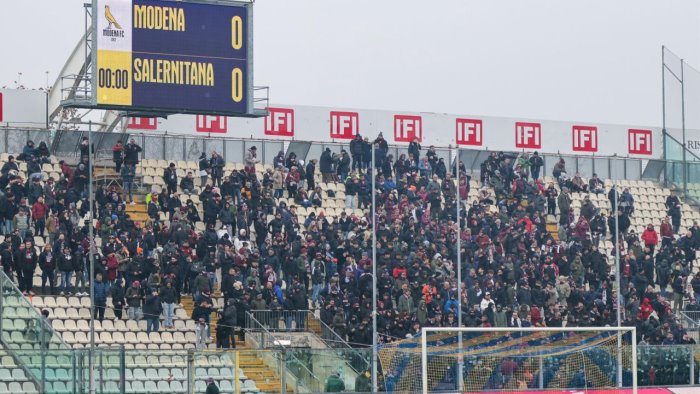 modena salernitana 1 1 palumbo risponde a soriano continuita in emergenza