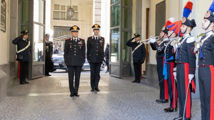 napoli visita del comandante generale dei carabinieri salvatore luongo