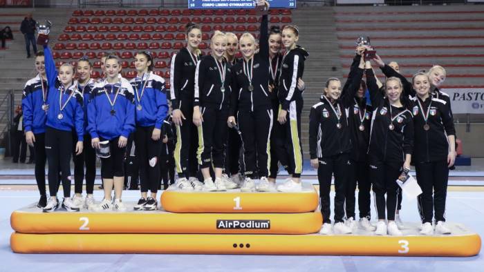 ginnastica artistica salerno brilla ai campionati italiani