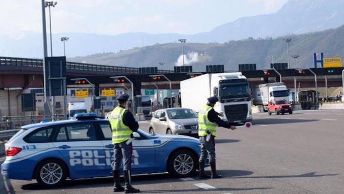 tir rumeno viaggia senza liquido ad blue sanzionato