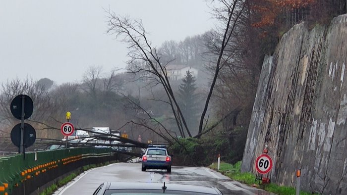 frana sul raccordo traffico bloccato donna colta da malore