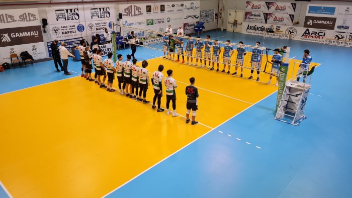 volley l olimpica espugna napoli e torna a sorridere