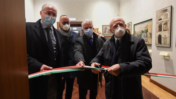 pinacoteca salerno de luca inaugura il secondo lotto