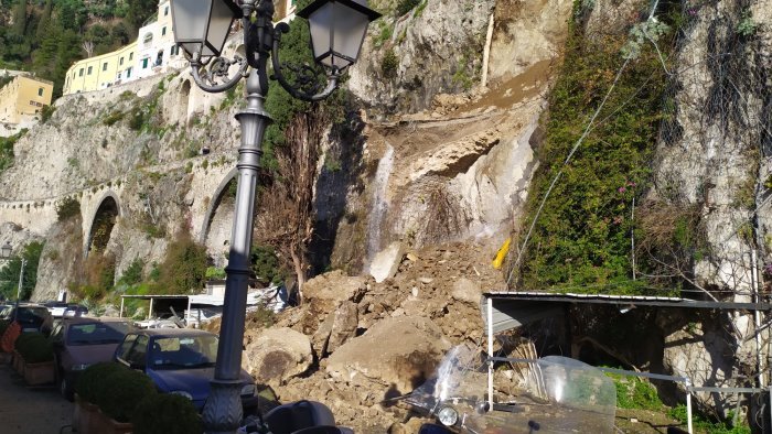 amalfi la ricostruzione puo partire dissequestrata l area