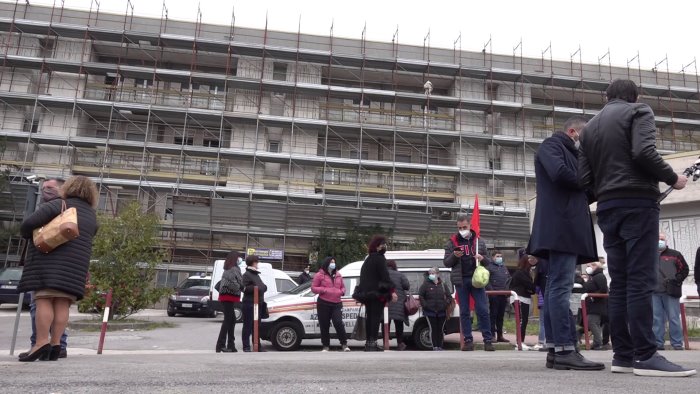 il landolfi torna presidio covid palazzina alpi piena