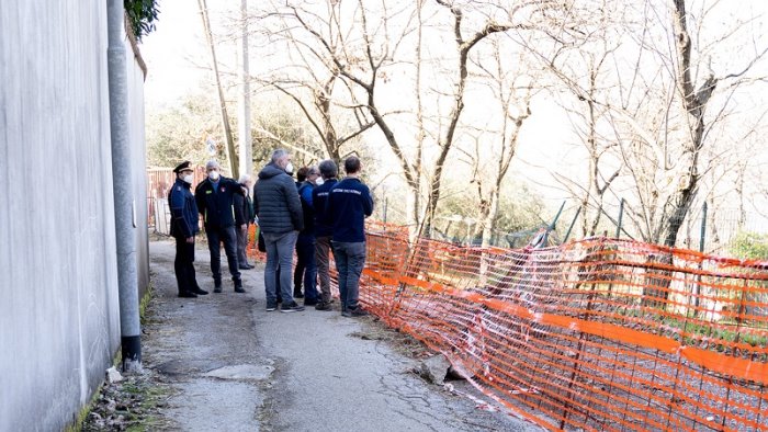 solofra sicurezza sopralluogo a campo del lontro