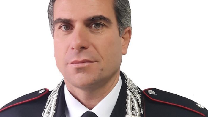 aurillo e il nuovo comandante del nucleo operativo dei carabinieri di montella