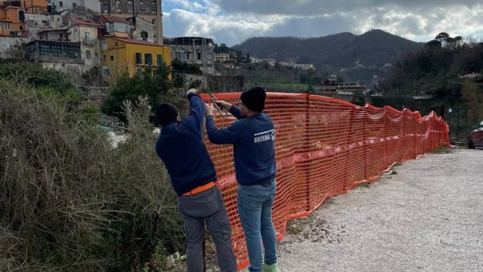 iniziati lavori di via cinque a cava de tirreni soddisfatta l amministrazione