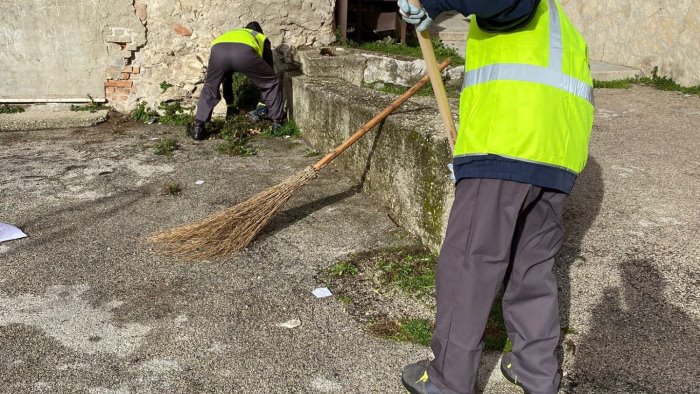 curiamo il nostro ambiente parte il progetto con i percettori del rdc