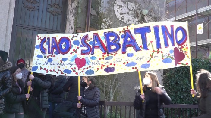 l ultimo saluto a sabatino vivrai nei nostri ricordi