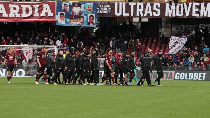 salernitana si svuota l infermeria con l inter in dubbio soltanto bonazzoli