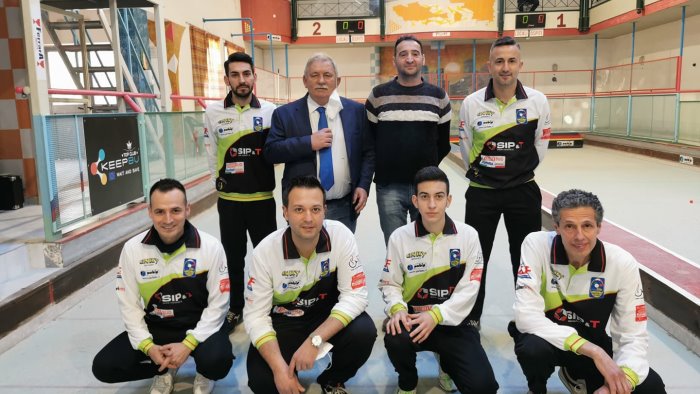 bocce serie a raffa primo punto per l enrico millo di baronissi