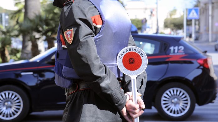 carabinieri sapri lascia il comandante matteo calcagnile