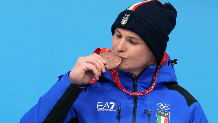 bronzo per dominik fischnaller nello slittino terza medaglia italia