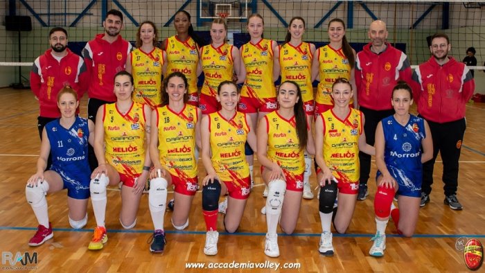 volley b2 il derby sannita promuove l accademia e rimanda la volare