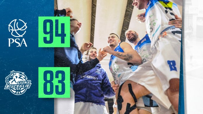 basket serie b la geko psa sant antimo batte i lions bisceglie 94 83