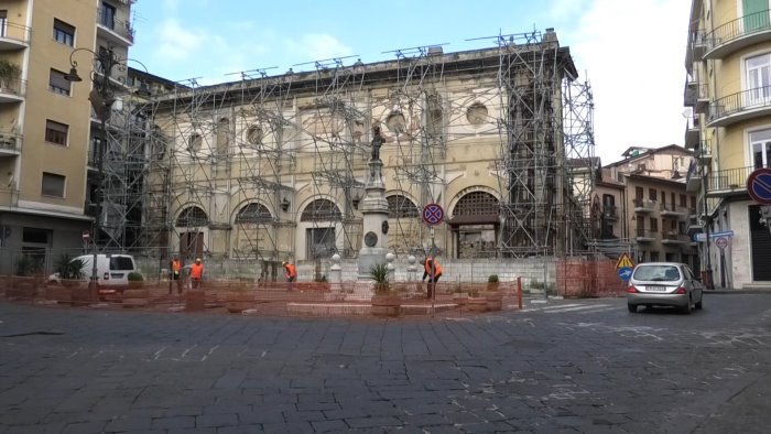 avellino e il giorno della dogana al via i lavori di riqualificazione