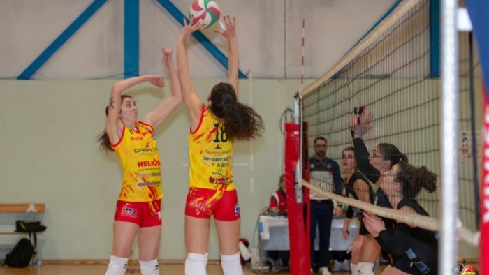 accademia volley domani primo scontro diretto