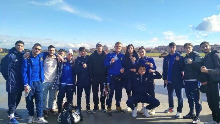 boxe torneo di standja bene la carini e la squadra azzurra