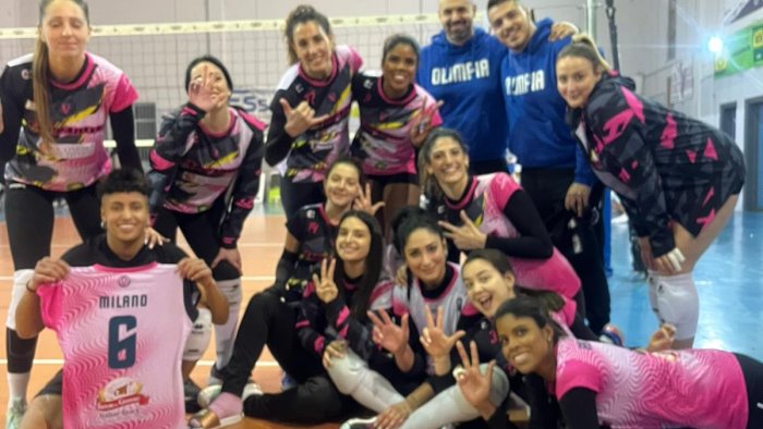 volley b1 l olimpia san salvatore telesino torna al successo