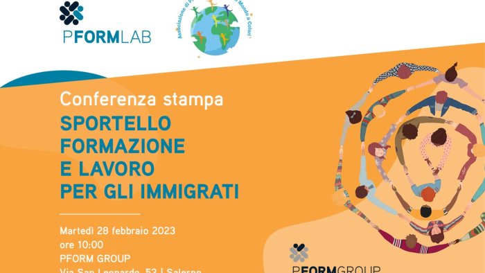 sportello formazione e lavoro per gli immigrati la presentazione a salerno