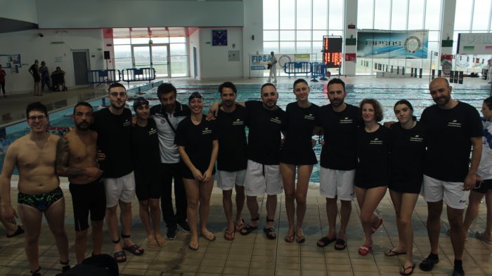 nuoto pinnato ariano non si ferma piu successo anche ad agropoli