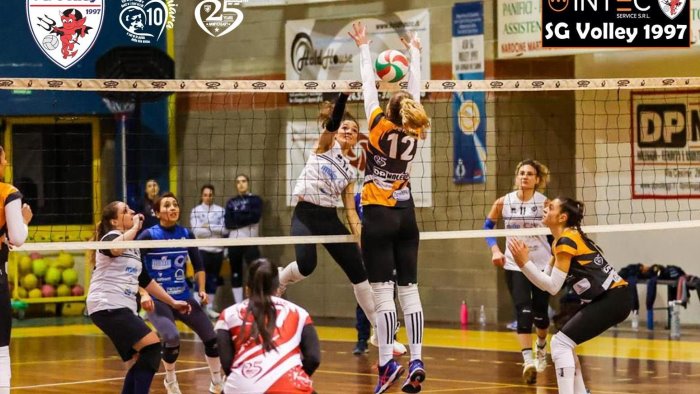 intec service sg volley inarrestabile col paestum l undicesima vittoria in c