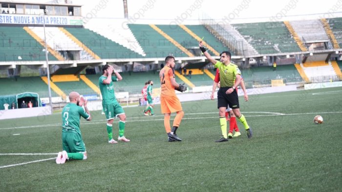 l arbitro di audace cerignola avellino ecco i 6 precedenti