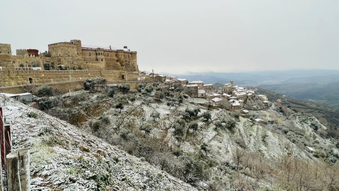 neve nel cilento e vallo di diano diversi i disagi all alba