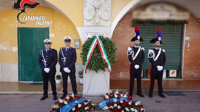 uccisi da due criminali pontecagnano ricorda i carabinieri arena e pezzuto