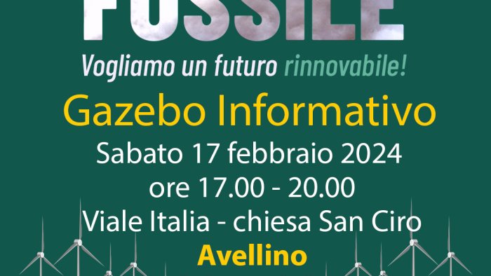 giornata nazionale risparmio energetico gazebo m5s a viale italia