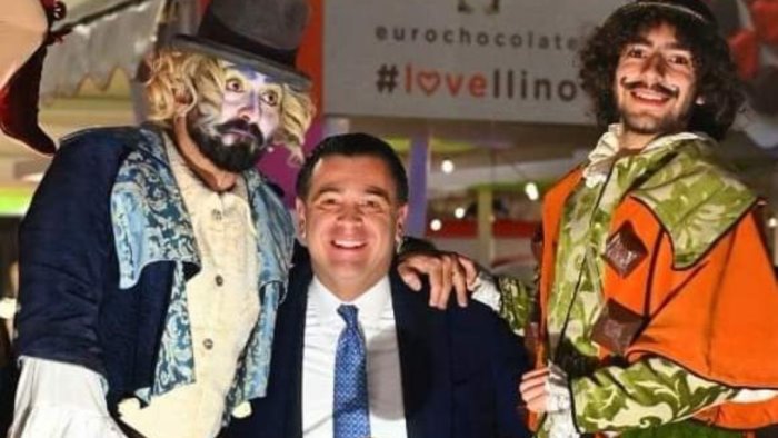 eurochocolate festa avellino stasera e meravigliosa la vostra gioia e la mia