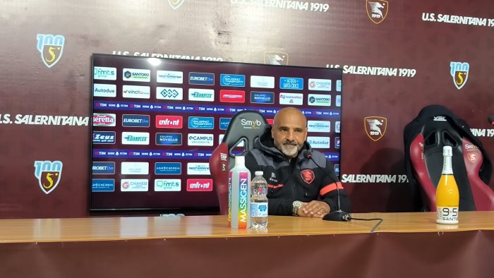 salernitana monza liverani basta alibi adesso conta essere squadra