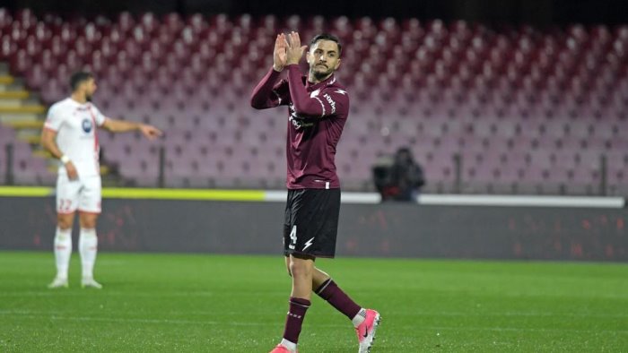 salernitana sabatini si affida a fazio e manolas i due in pole per l udinese