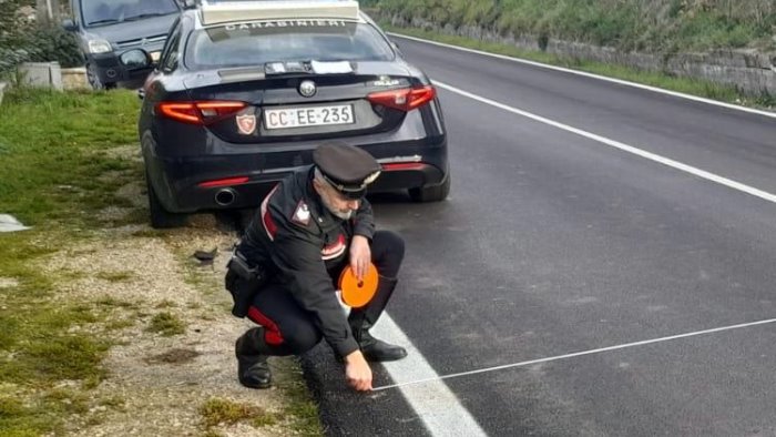 montemiletto travolta mentre attraversa la strada 67enne ferita al moscati