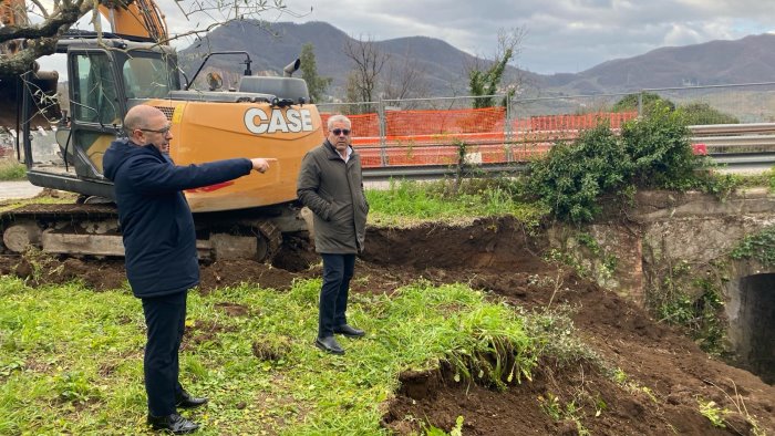 montecorvino rovella ponte sulla sp 326 al via i lavori