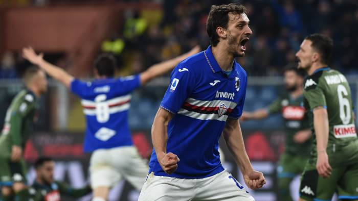 covid 19 altro caso in serie a dopo rugani c e gabbiadini