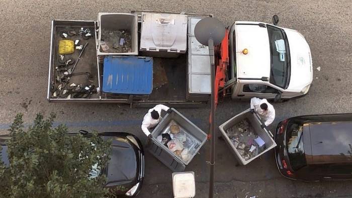 napoli via tino di camaino operazione decoro urbano