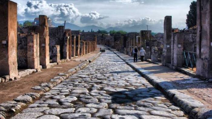 il sito archeologico di pompei a m illumino di meno