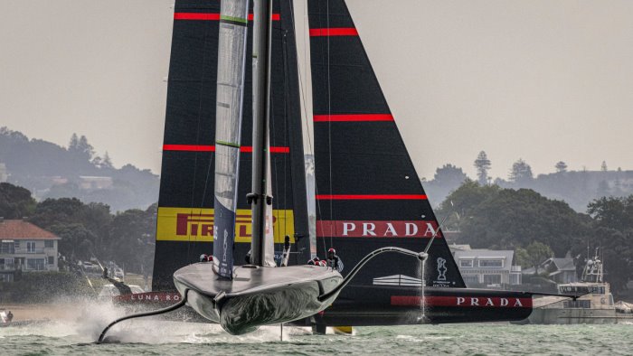 match ball new zealand luna rossa sotto 6 3 in americas cup