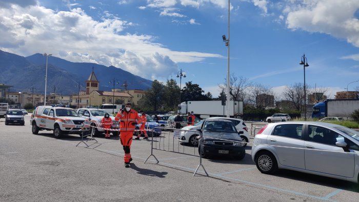 screening anticovid a pagani sottoposte a tampone 464 persone