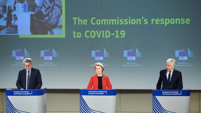 la commissione ue propone il passaporto digitale per vaccinati